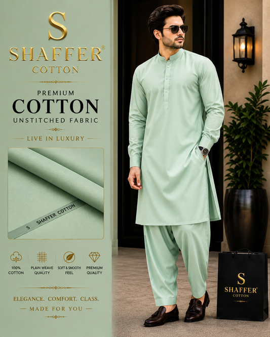 Shaffer Premium Cotton - Mint Green