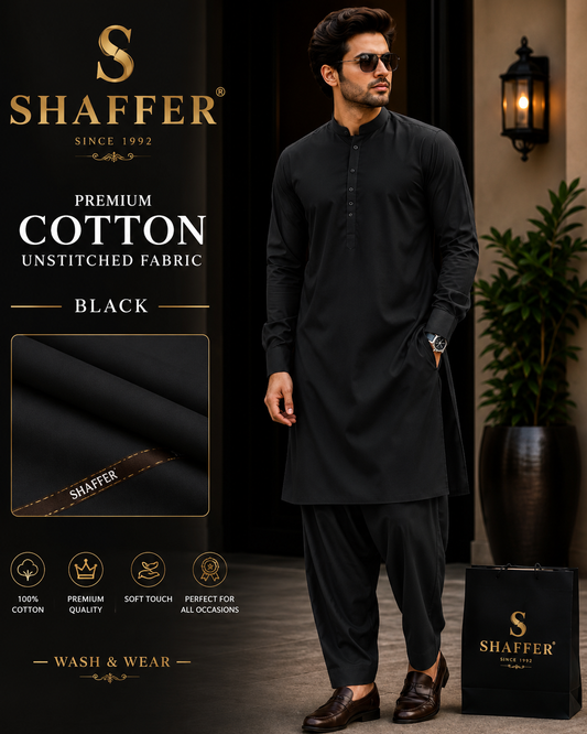 Shaffer Premium Cotton - Black